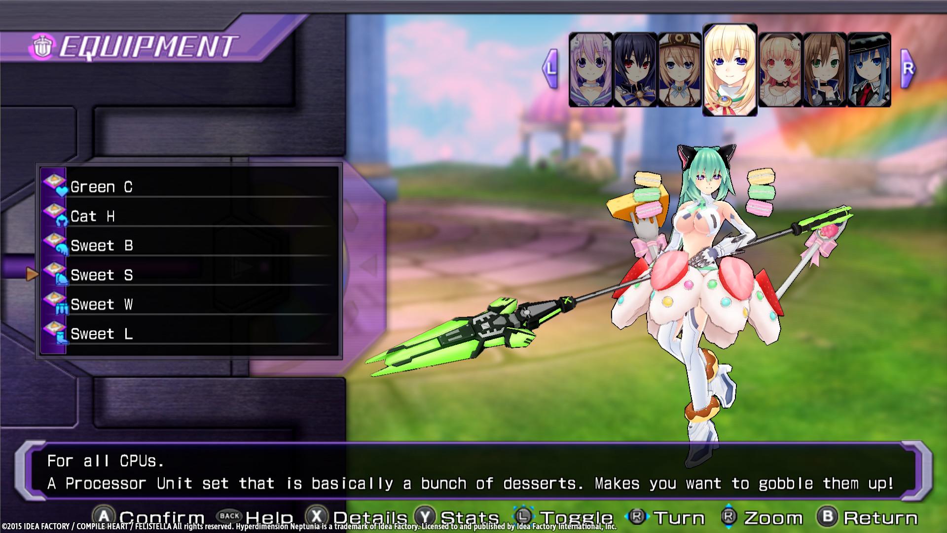 Hyperdimension Neptunia Re;Birth1 screenshot 24