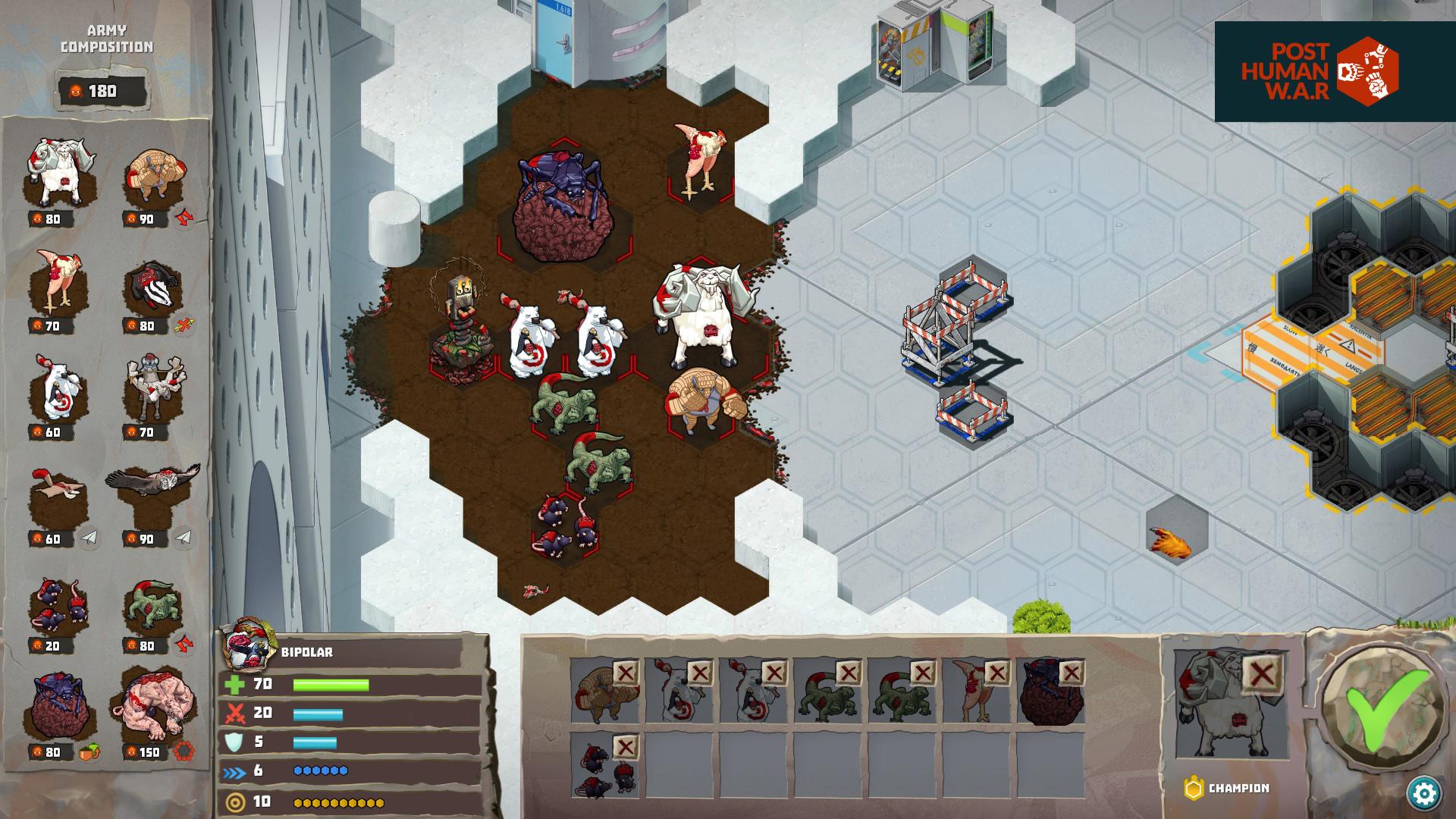 Post Human W.A.R screenshot 1