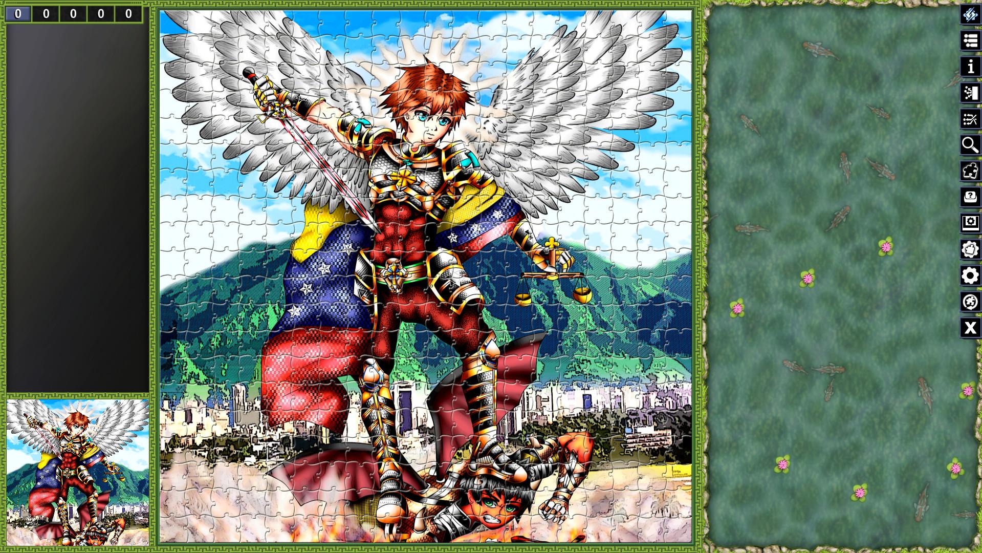 Pixel Puzzles Illustrations & Anime - Jigsaw Pack: Angels screenshot 2