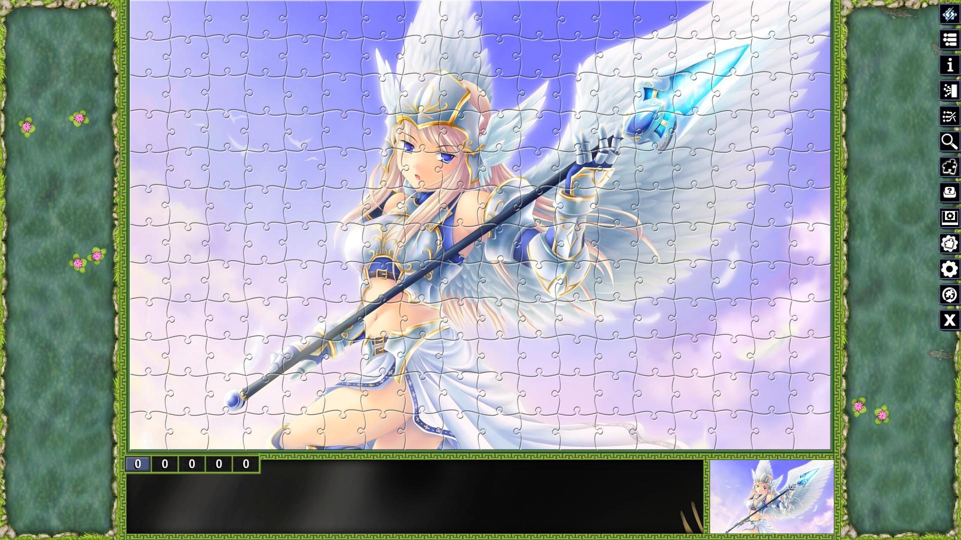 Pixel Puzzles Illustrations & Anime - Jigsaw Pack: Angels screenshot 4