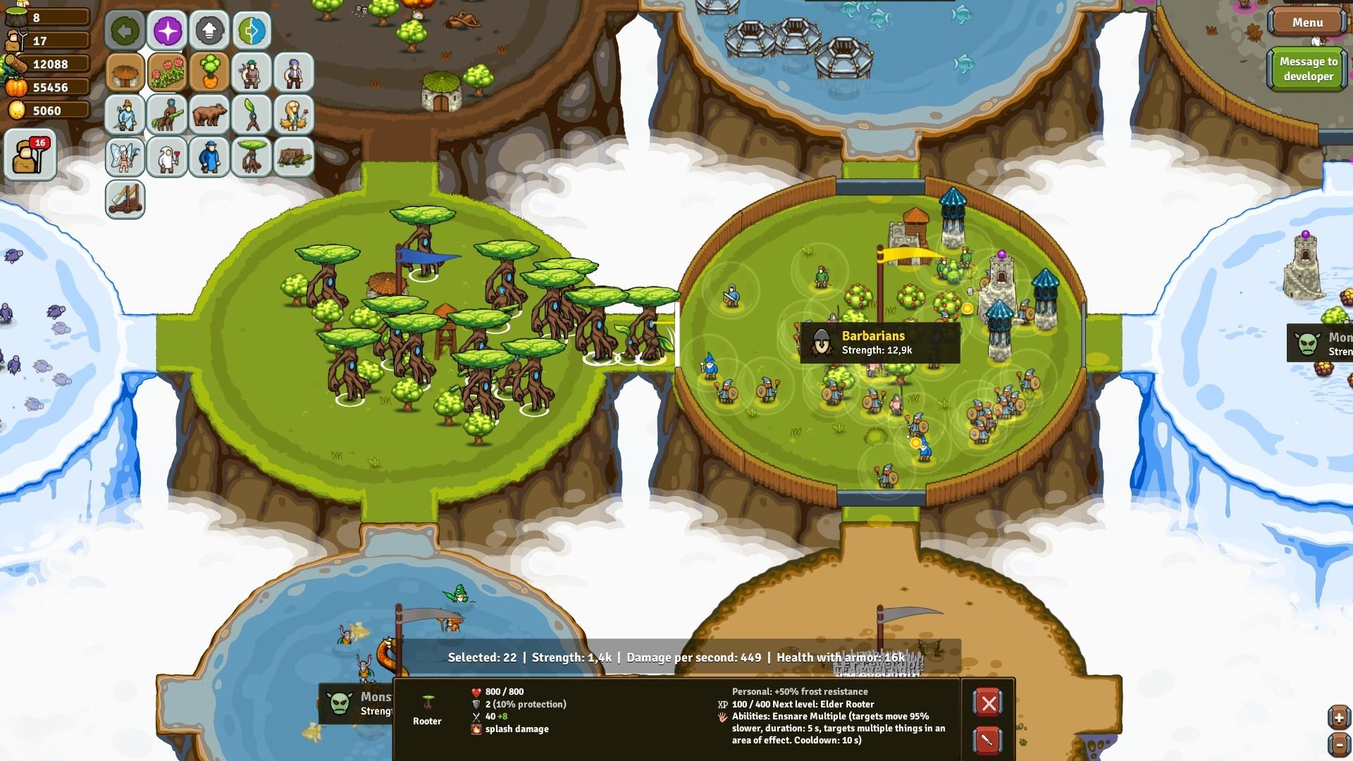 Circle Empires Rivals: Forces of Nature screenshot 17