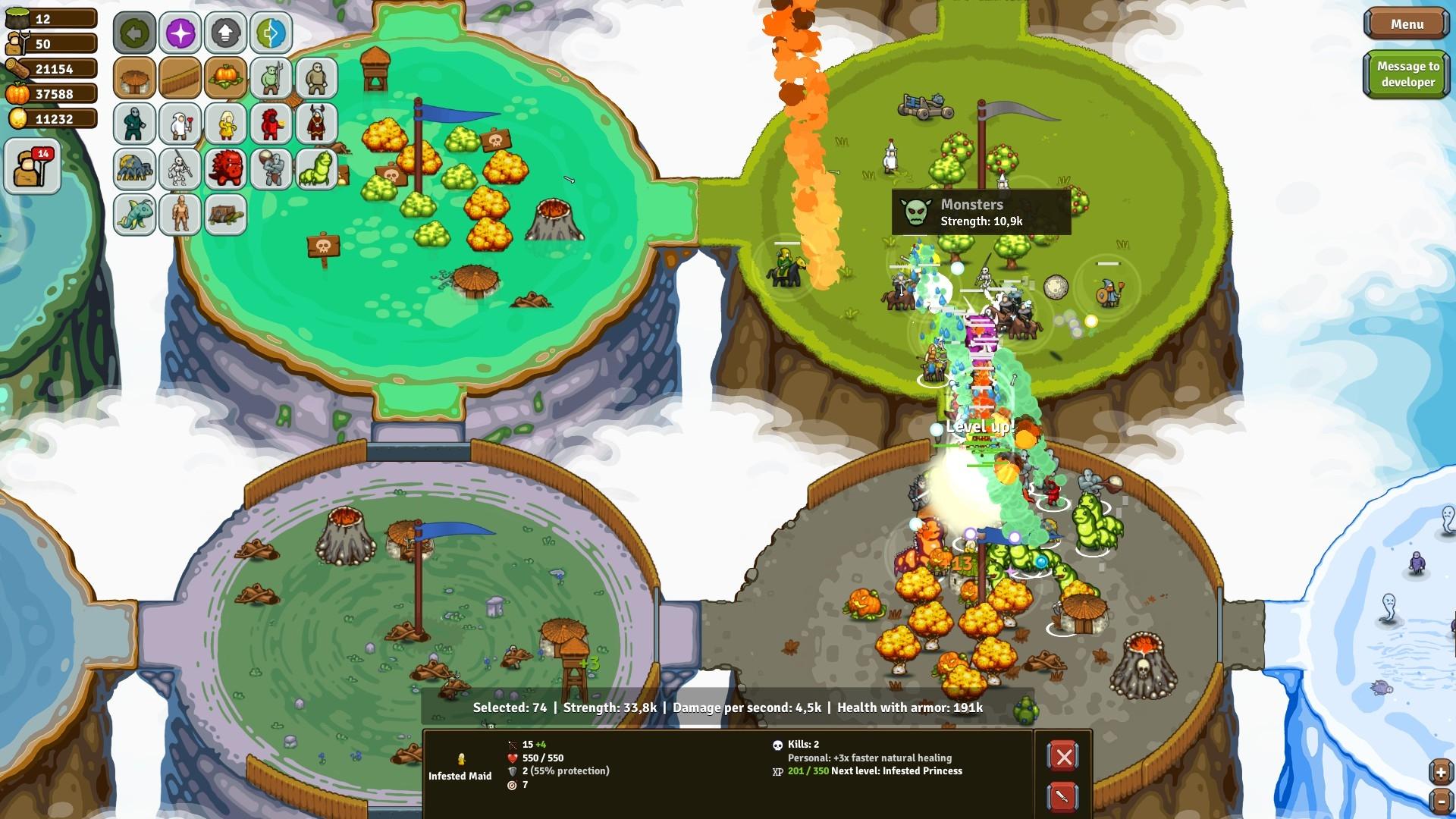 Circle Empires Rivals: Forces of Nature screenshot 8