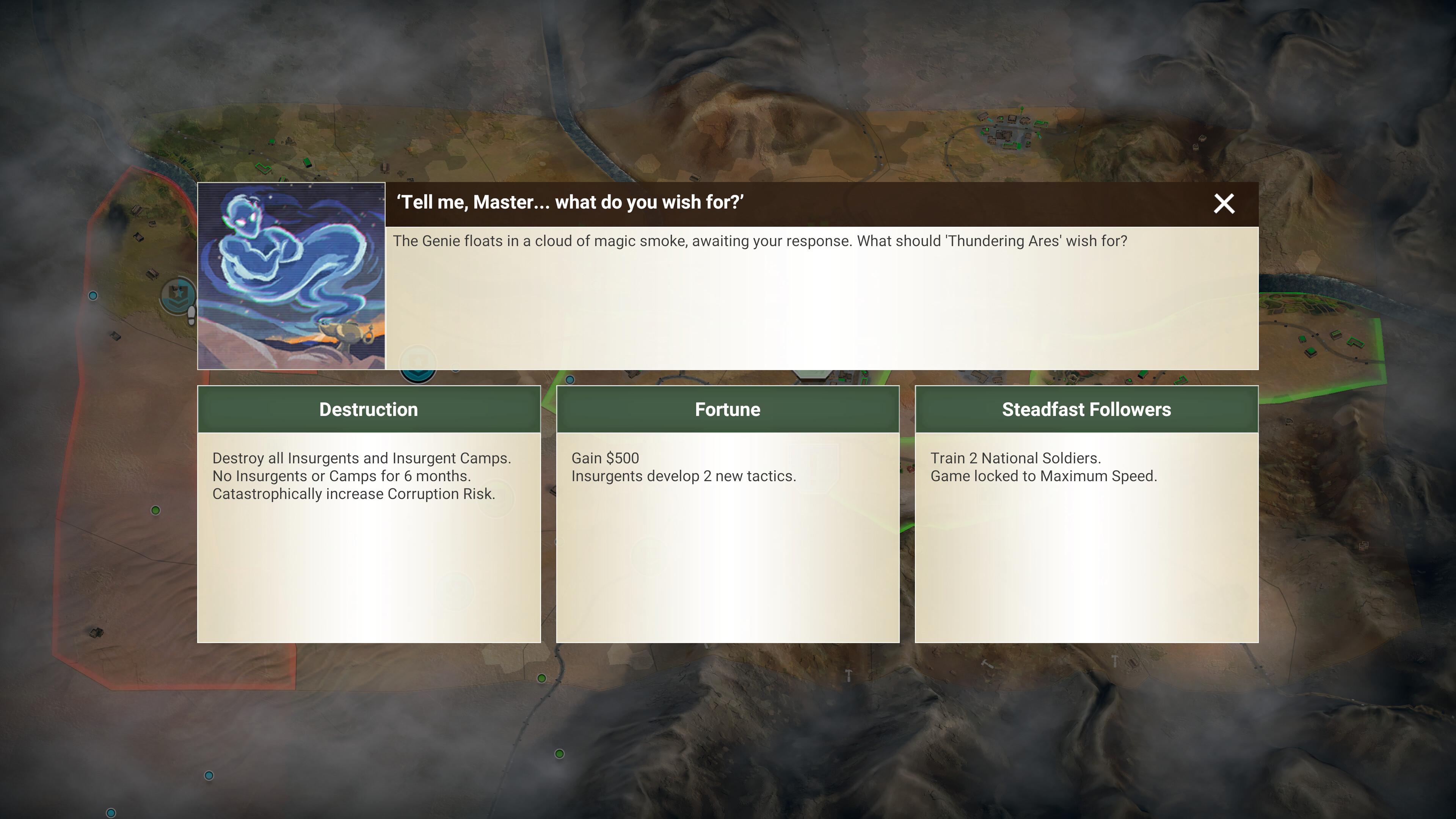Rebel Inc: Escalation - Dollars & Disasters screenshot 0