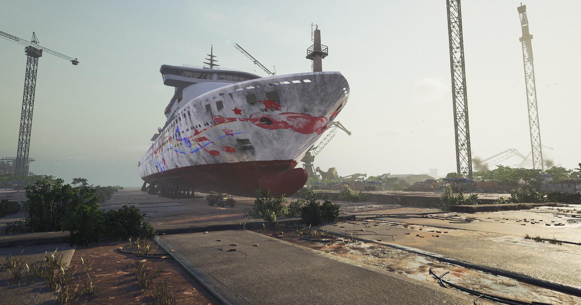 Ship Graveyard Simulator 2 - Floating Cities DLC screenshot 4