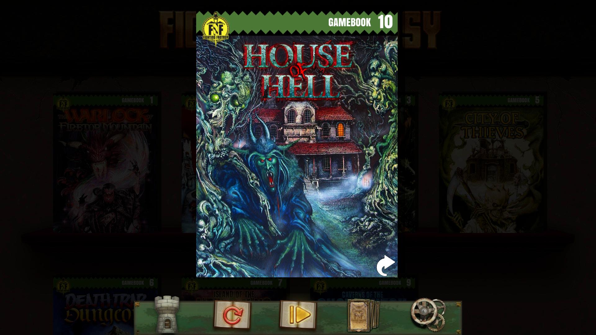 House of Hell (Fighting Fantasy Classics) screenshot 0