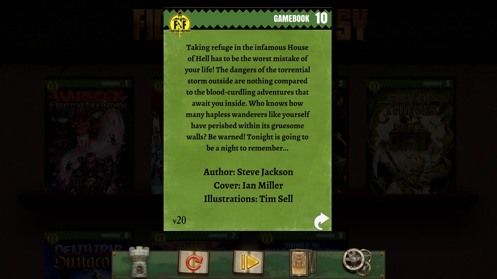 House of Hell (Fighting Fantasy Classics) screenshot 3