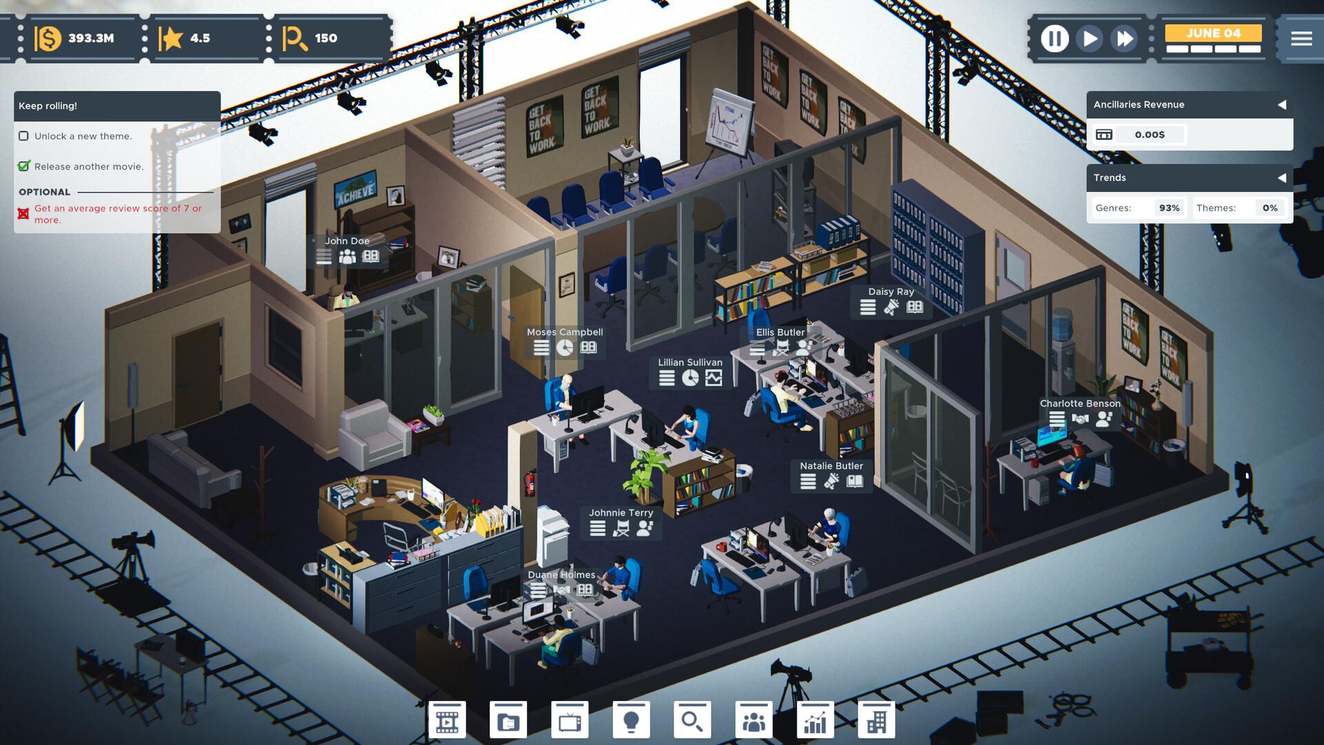 The Executive - Movie Industry Tycoon screenshot 0