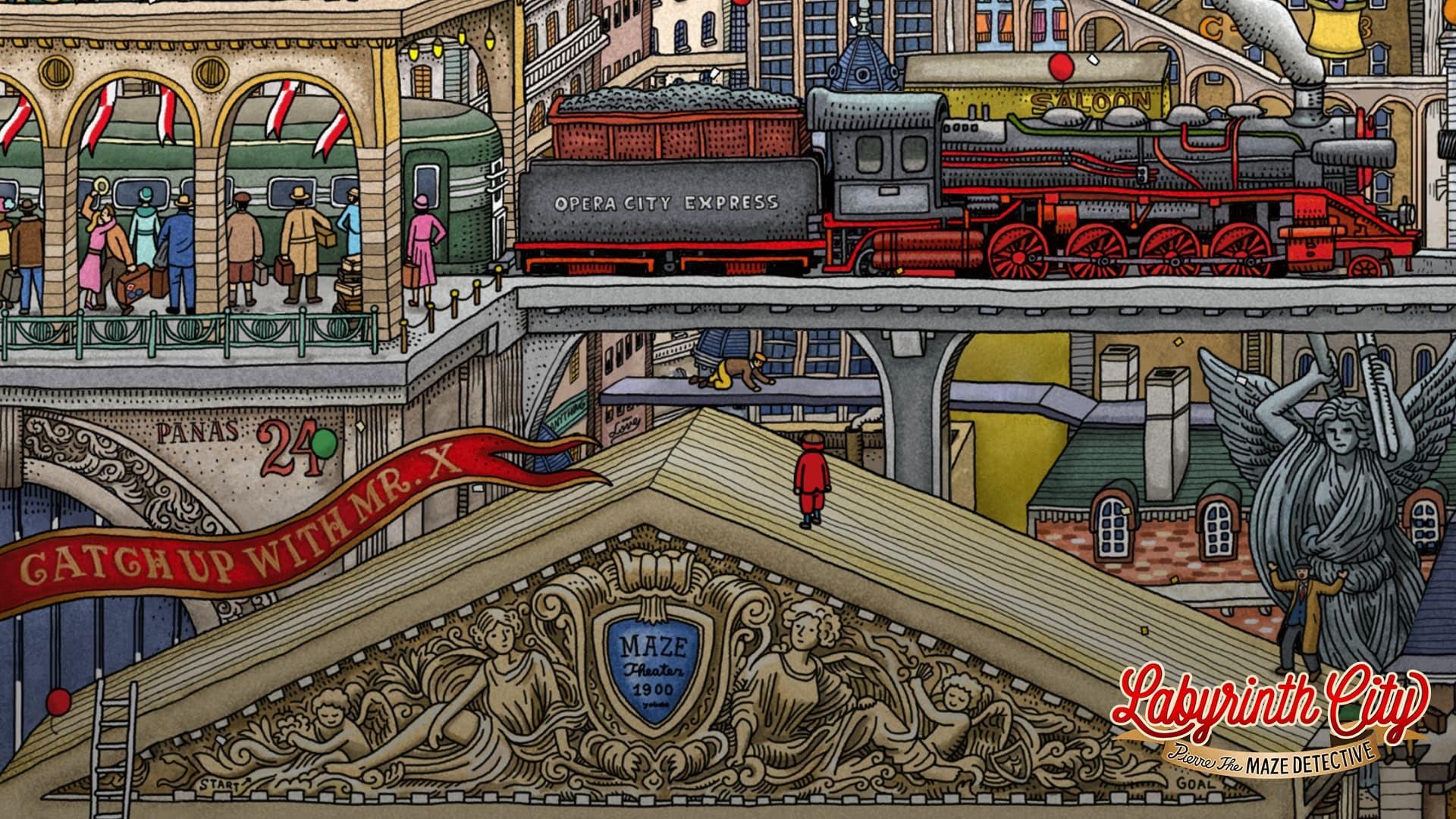 Labyrinth City: Pierre the Maze Detective screenshot 0
