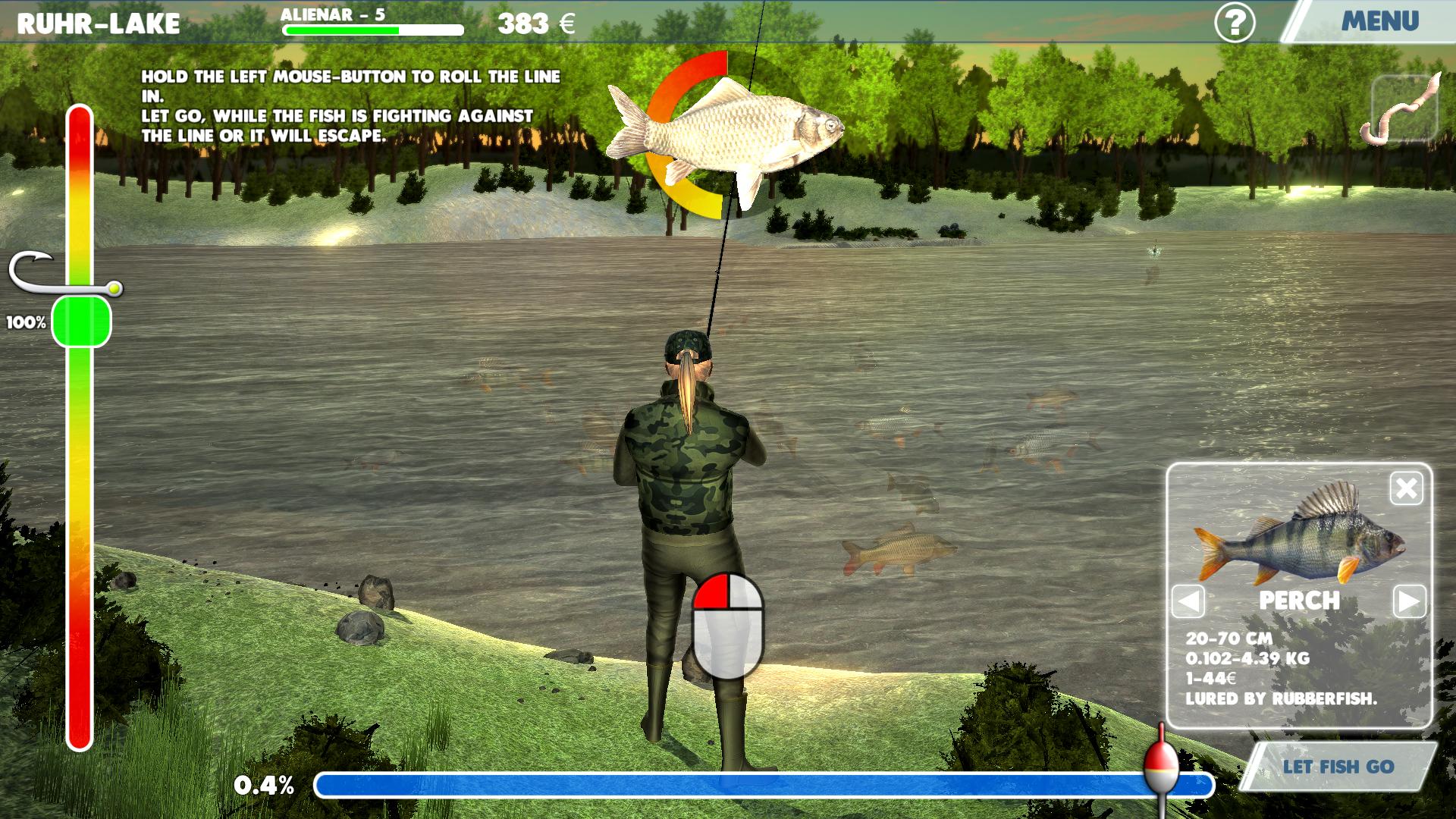 3D Arcade Fishing screenshot 1