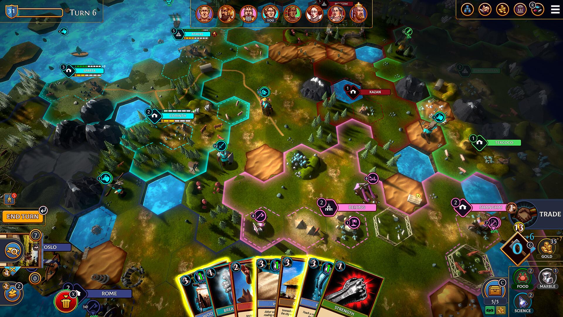 Hexarchy screenshot 0
