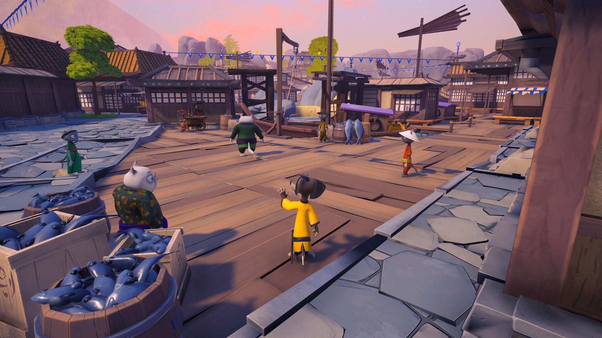 Samurai Academy: Paws of Fury screenshot 0