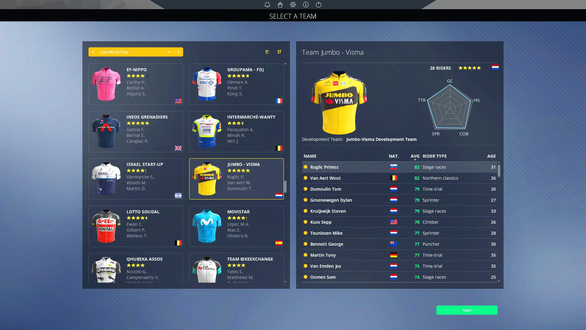 Pro Cycling Manager 2021 screenshot 1