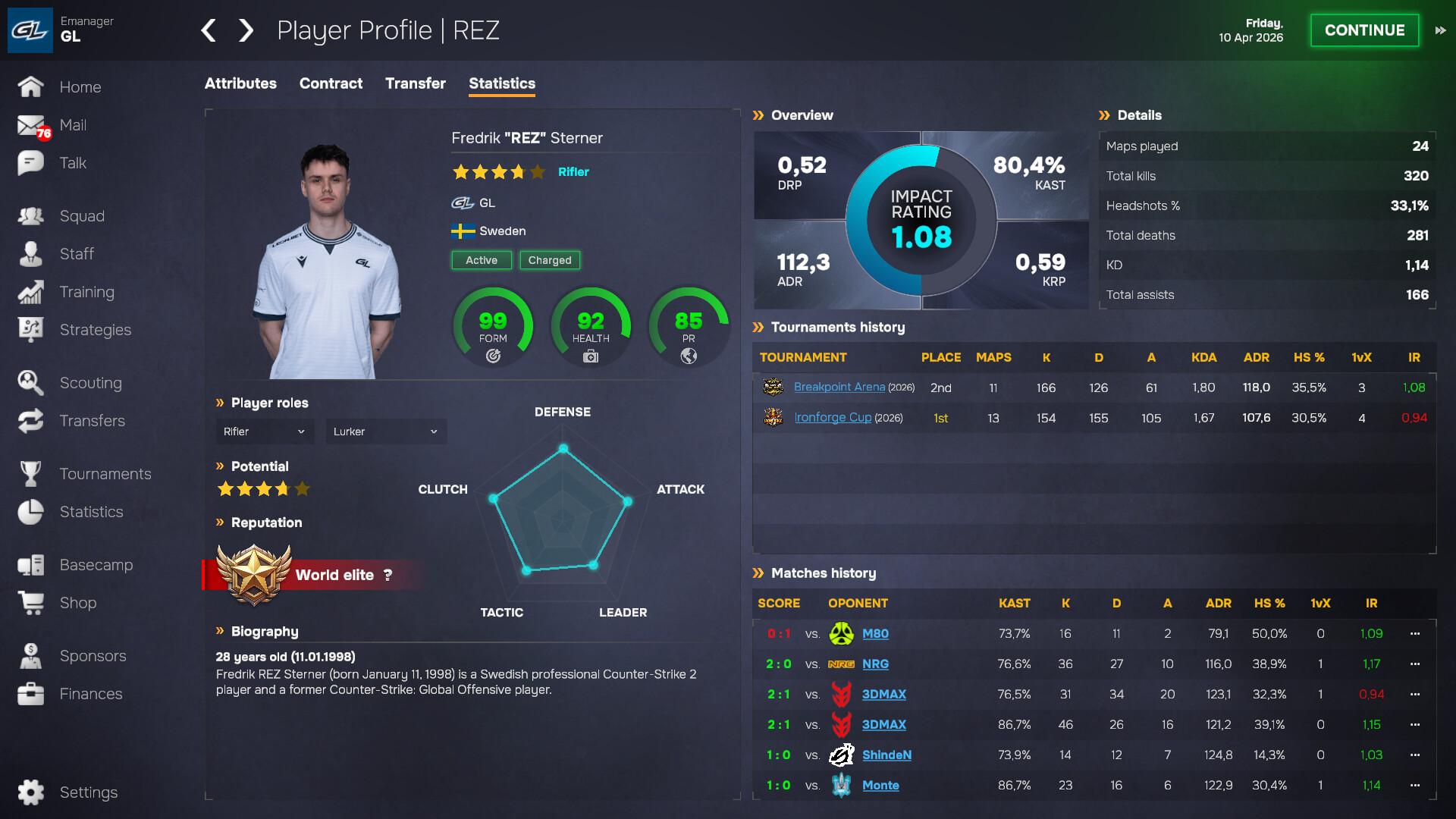 Esports Manager 2026 screenshot 24