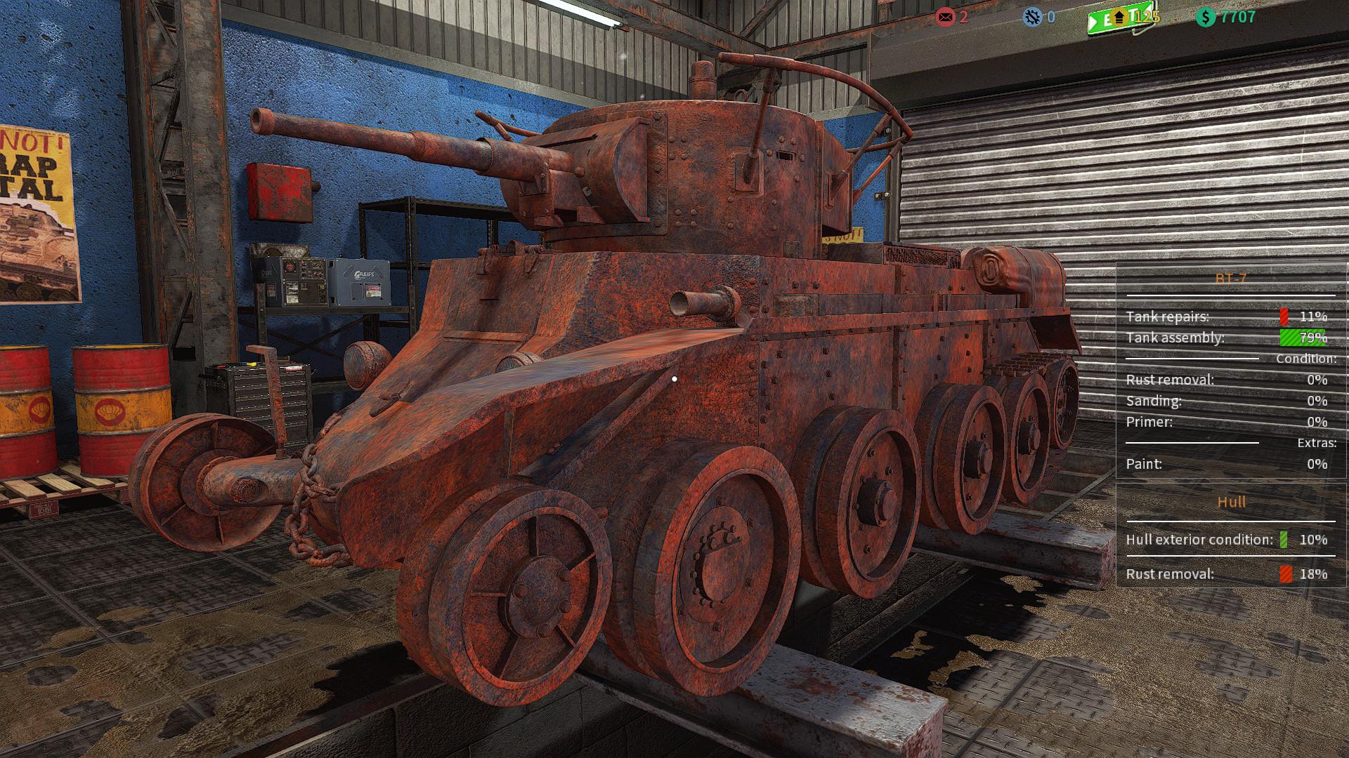 Tank Mechanic Simulator - First Supply DLC screenshot 3