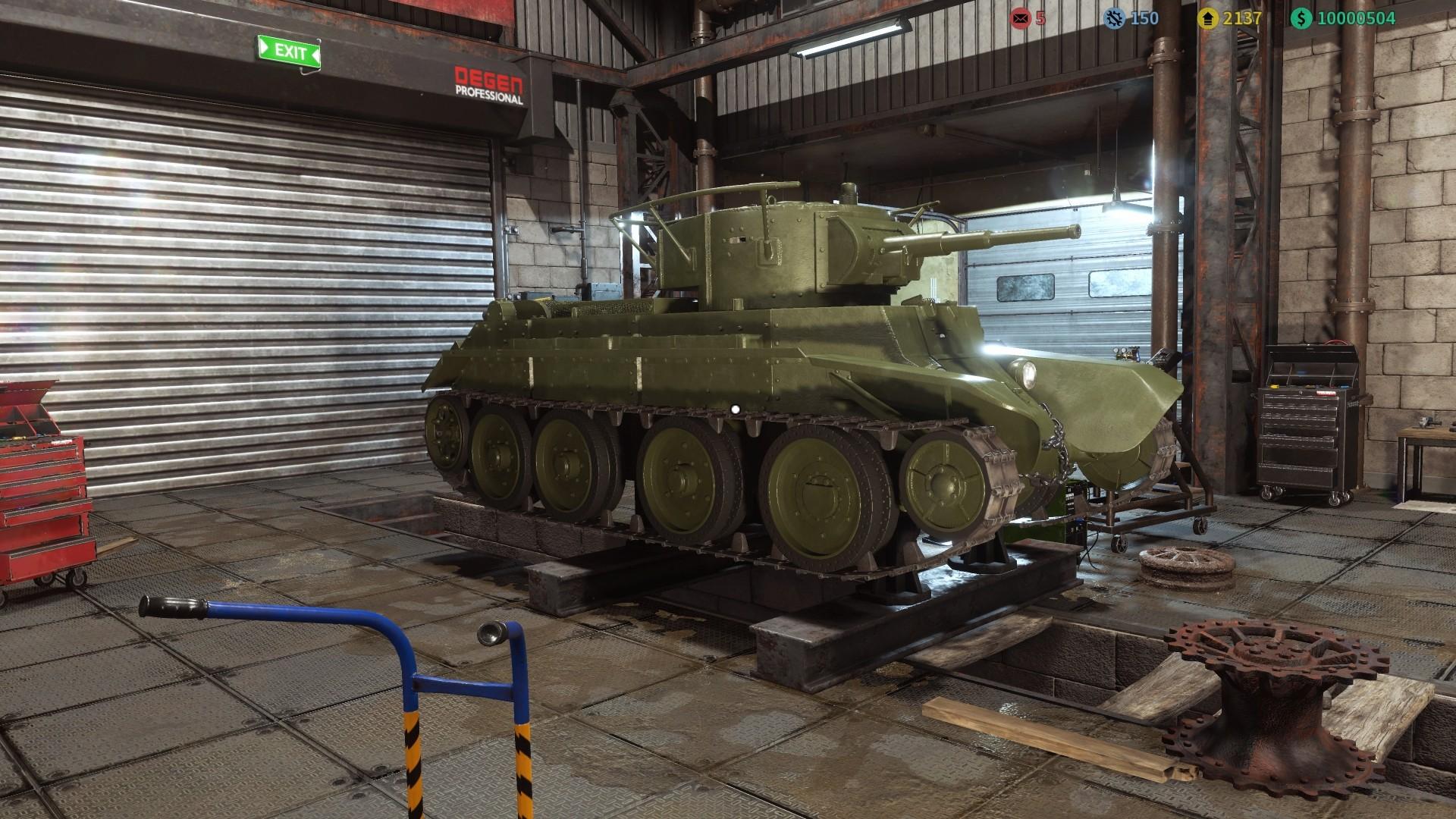 Tank Mechanic Simulator - First Supply DLC screenshot 4