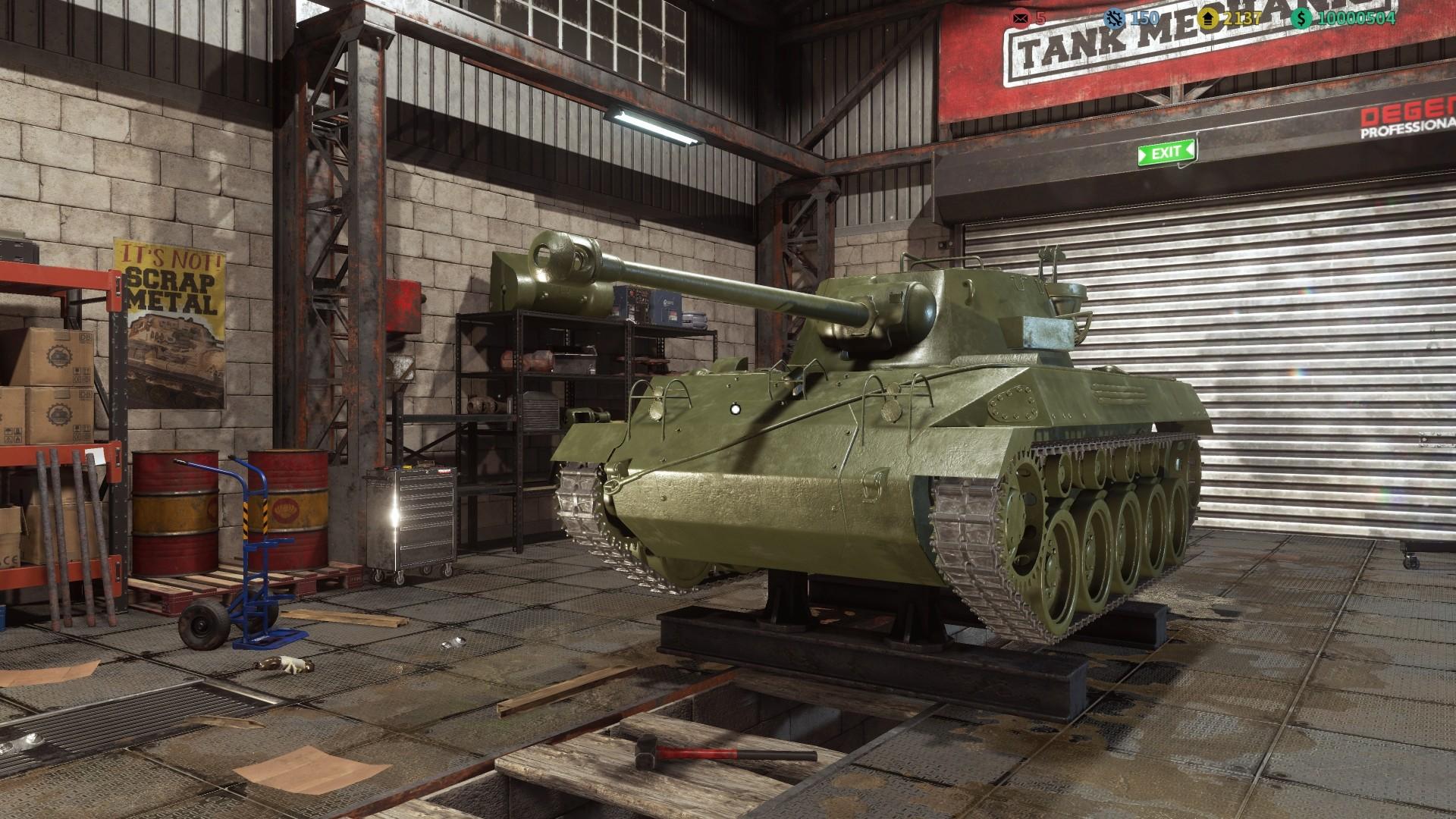 Tank Mechanic Simulator - First Supply DLC screenshot 5