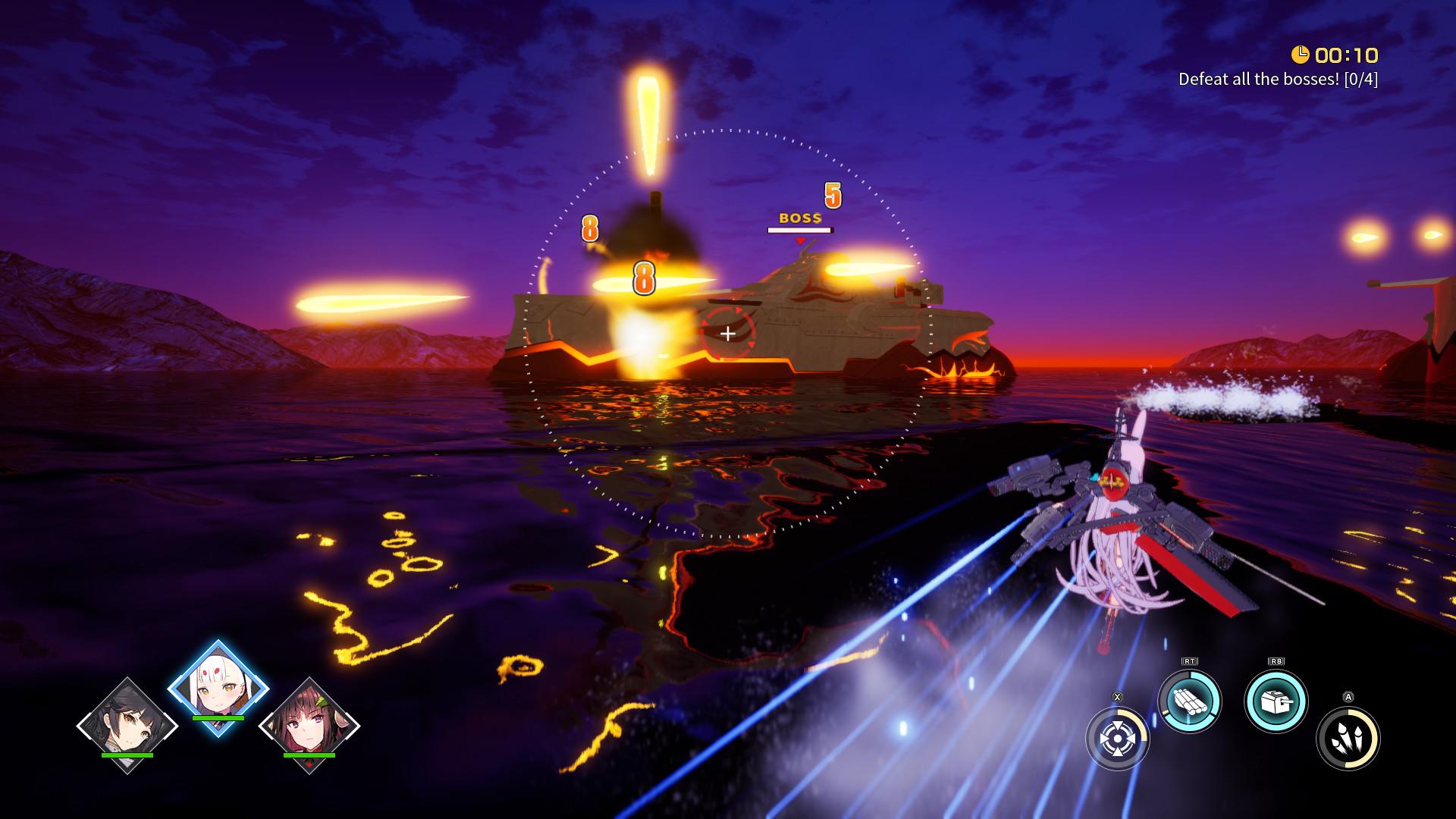 Azur Lane Crosswave screenshot 1