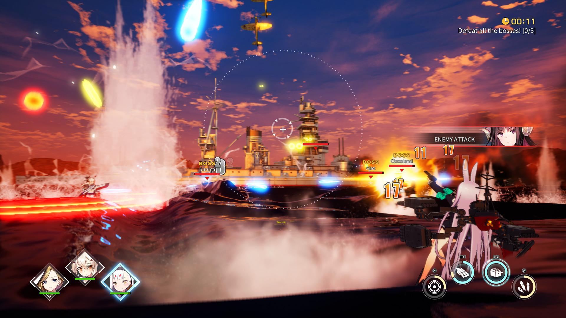 Azur Lane Crosswave screenshot 5