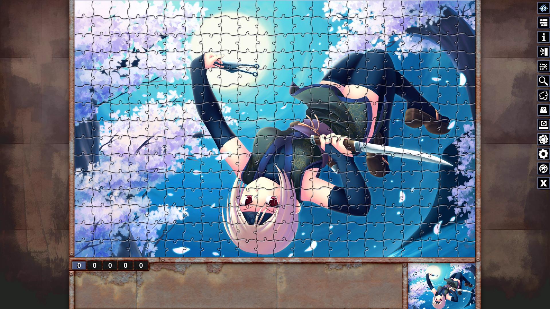 Pixel Puzzles Illustrations & Anime - Jigsaw Pack: Ninja Girls image