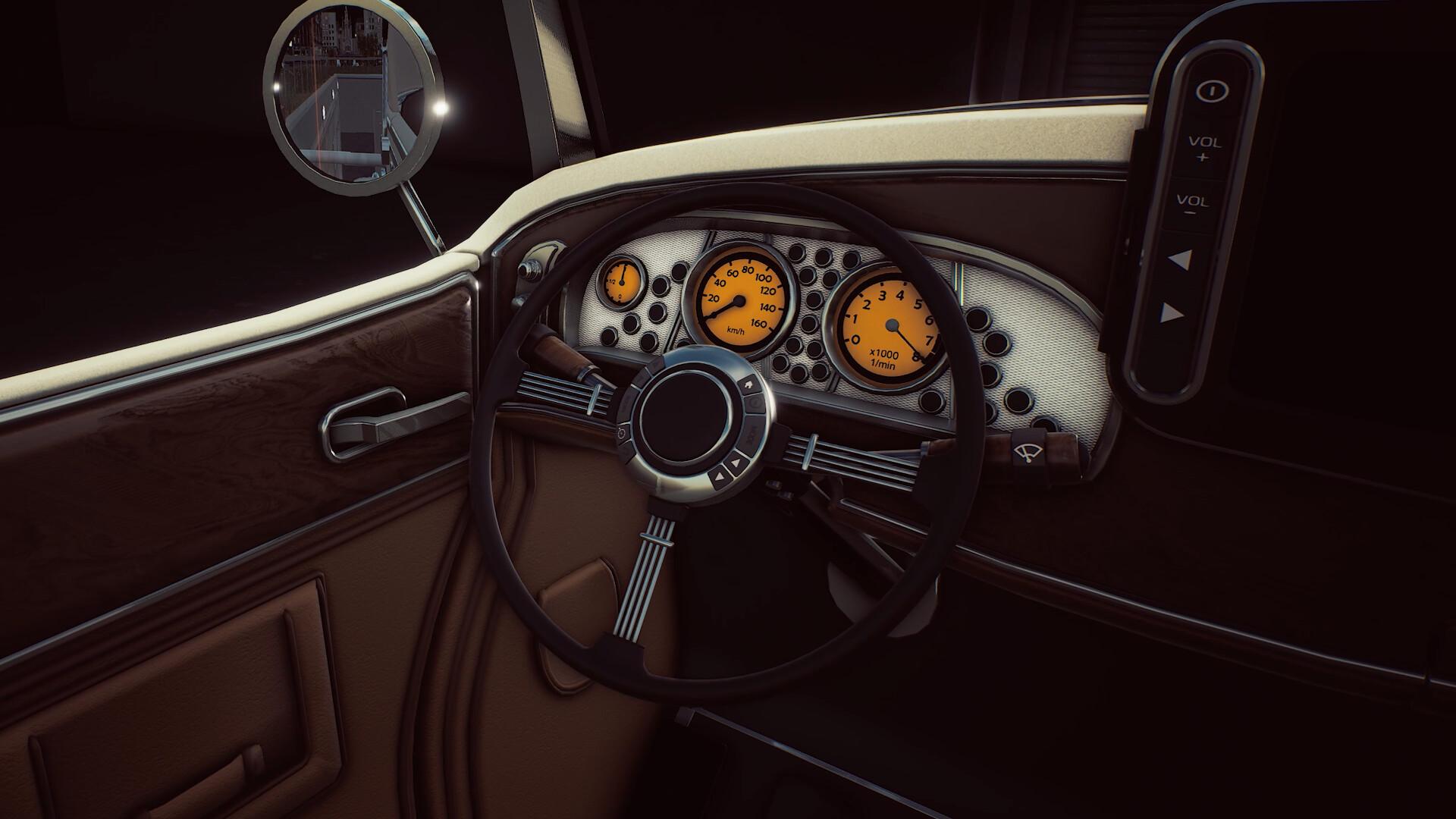 Taxi Life: A City Driving Simulator - VIP Vintage Convertible Car screenshot 1