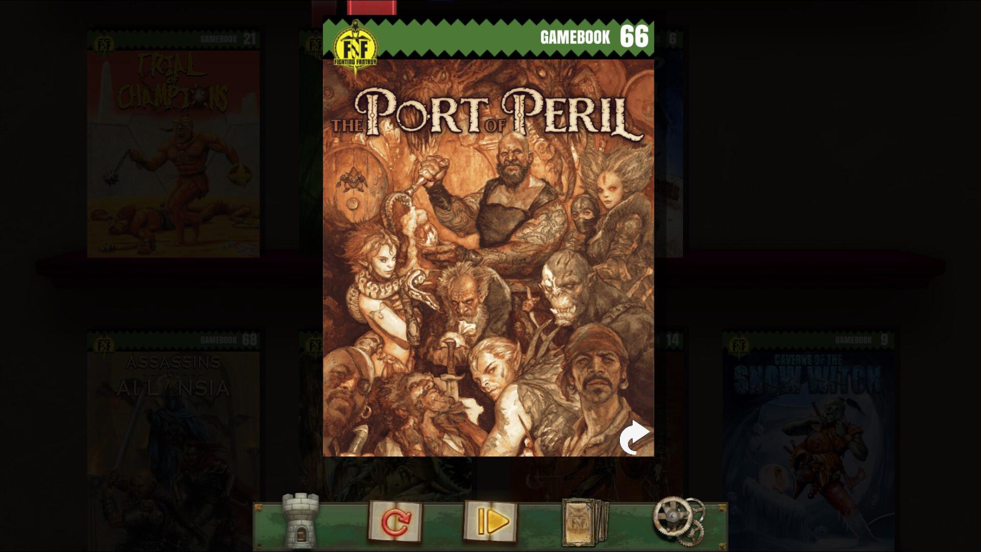 The Port of Peril (Fighting Fantasy Classics) image