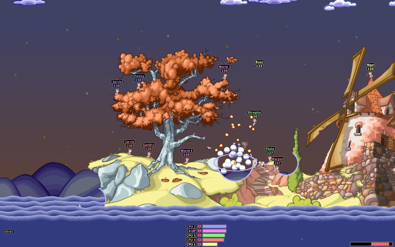 Worms Armageddon screenshot 1