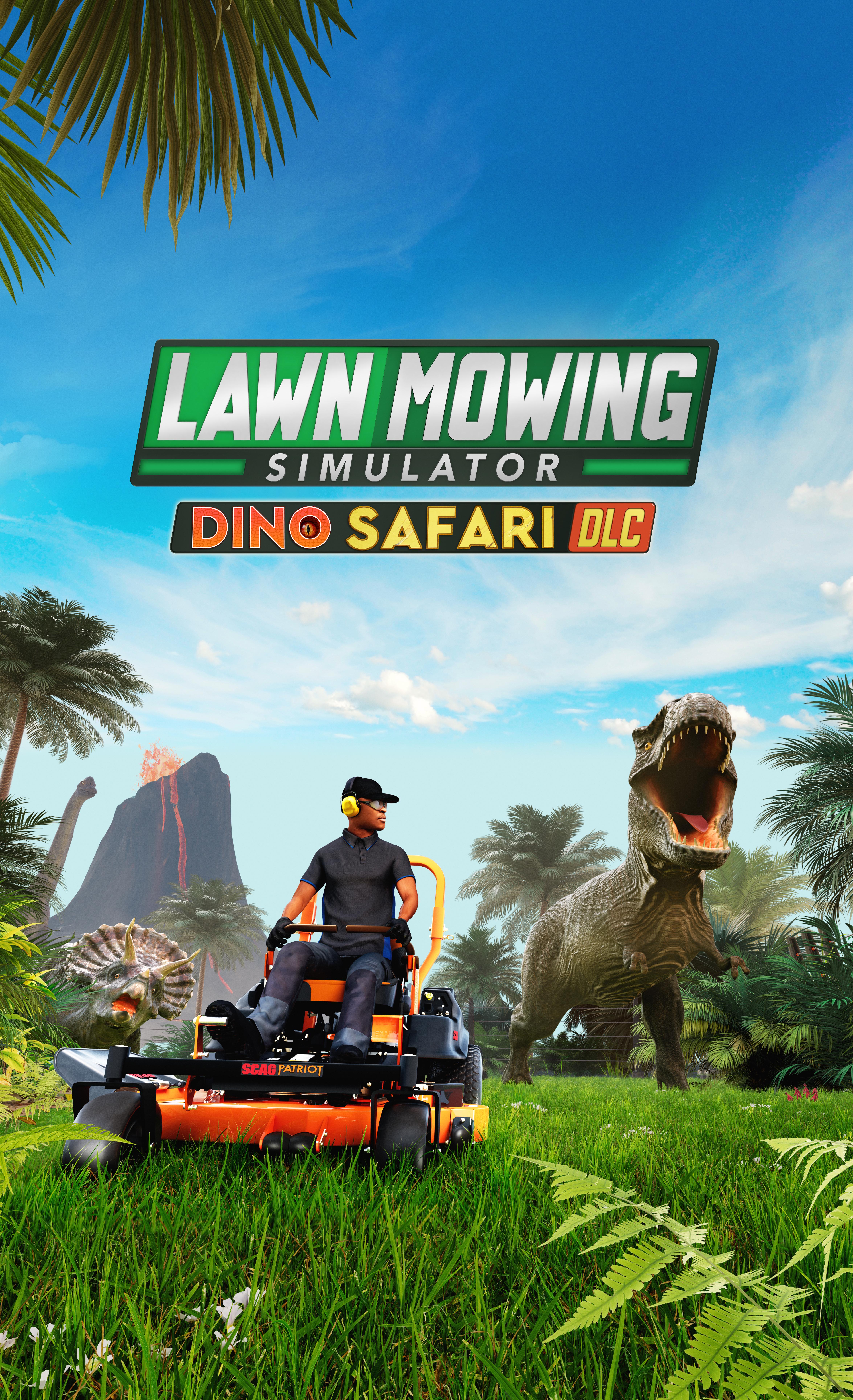 Lawn Mowing Simulator - Dino Safari