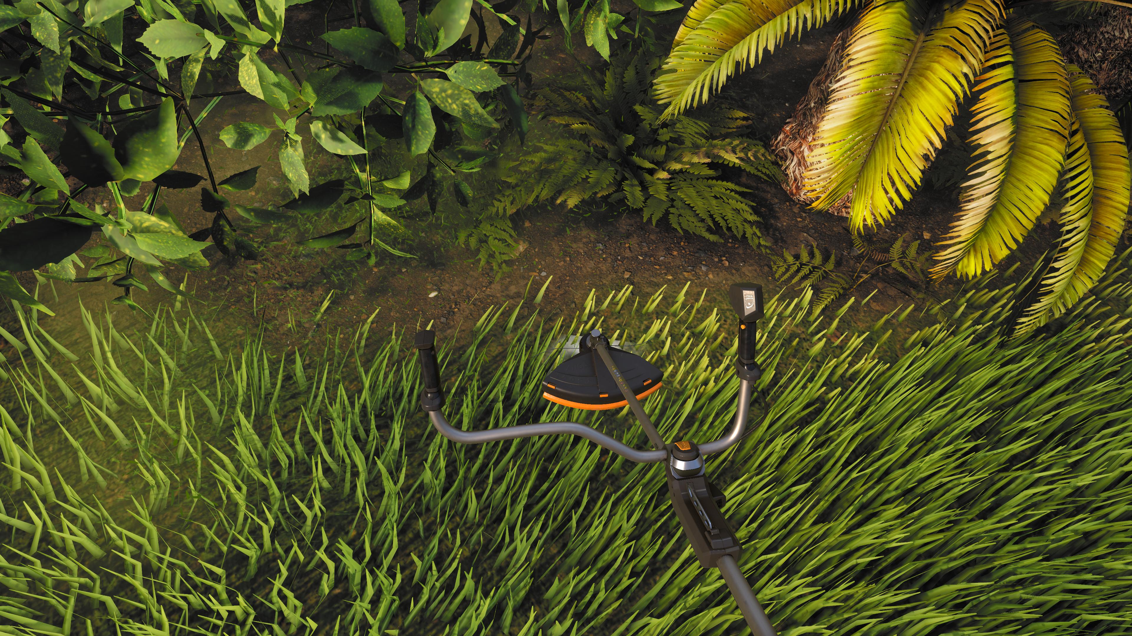 Lawn Mowing Simulator - Dino Safari screenshot 3