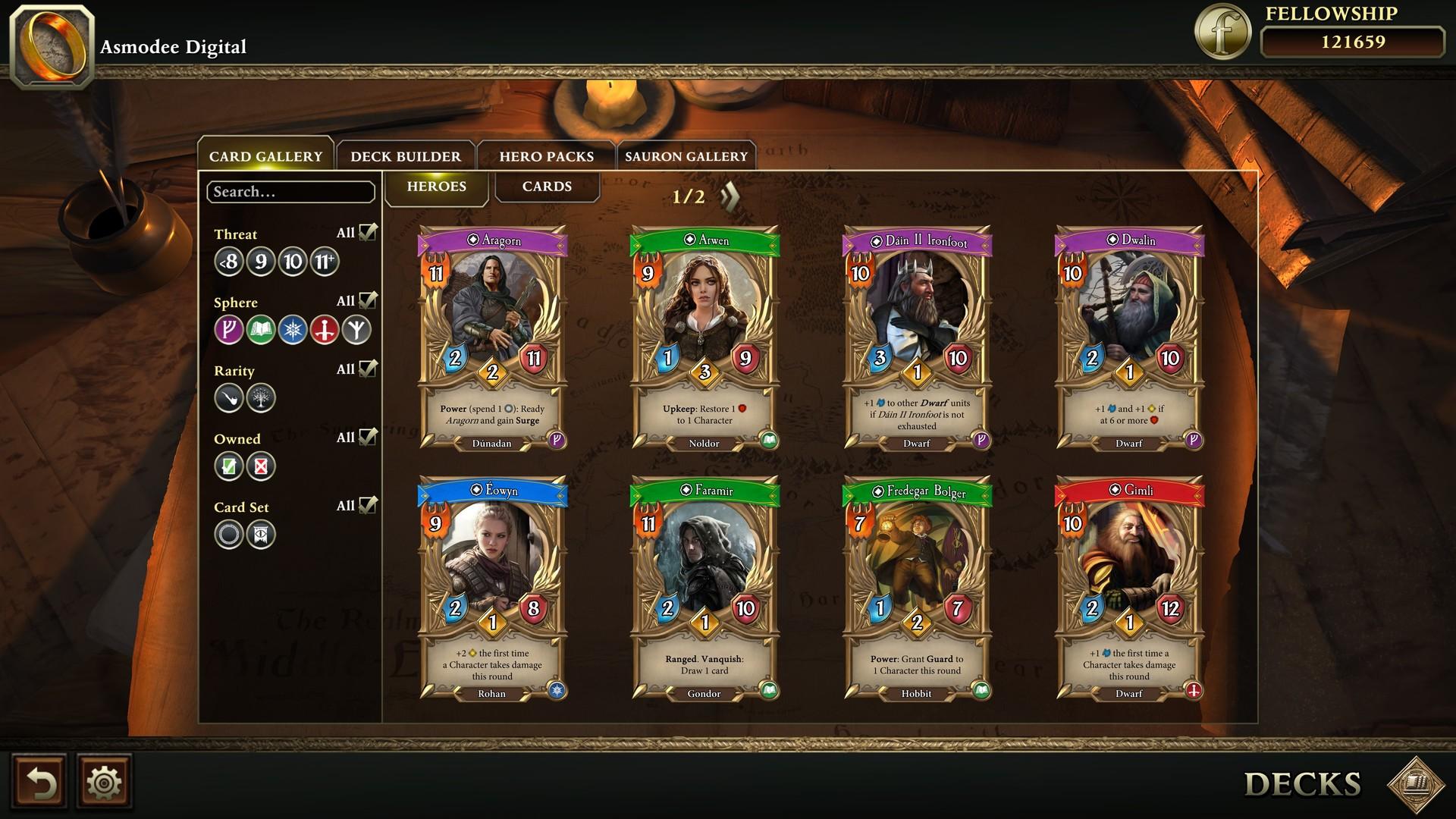 The Lord of the Rings: Adventure Card Game - Definitive Edition screenshot 8