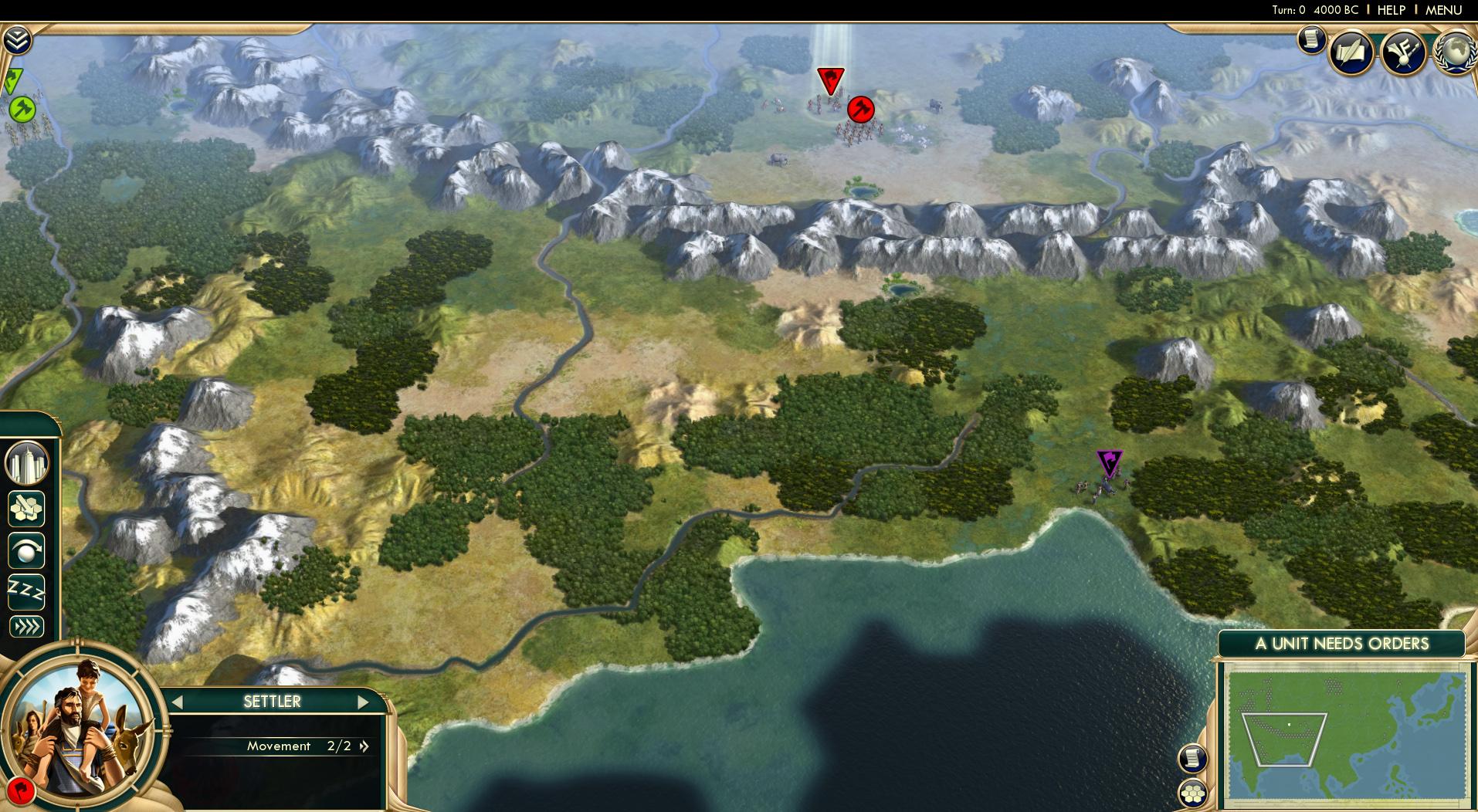 Civilization V - Scrambled Continents Map Pack screenshot 2