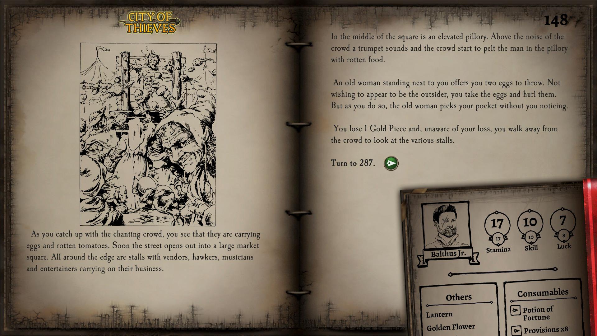 City of Thieves (Fighting Fantasy Classics) screenshot 2