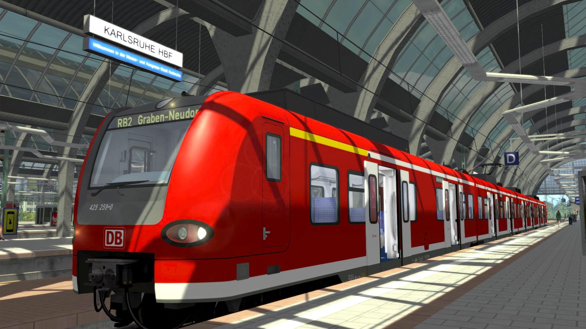 Train Simulator: The Rhine Railway: Mannheim - Karlsruhe Route Add-On screenshot 1