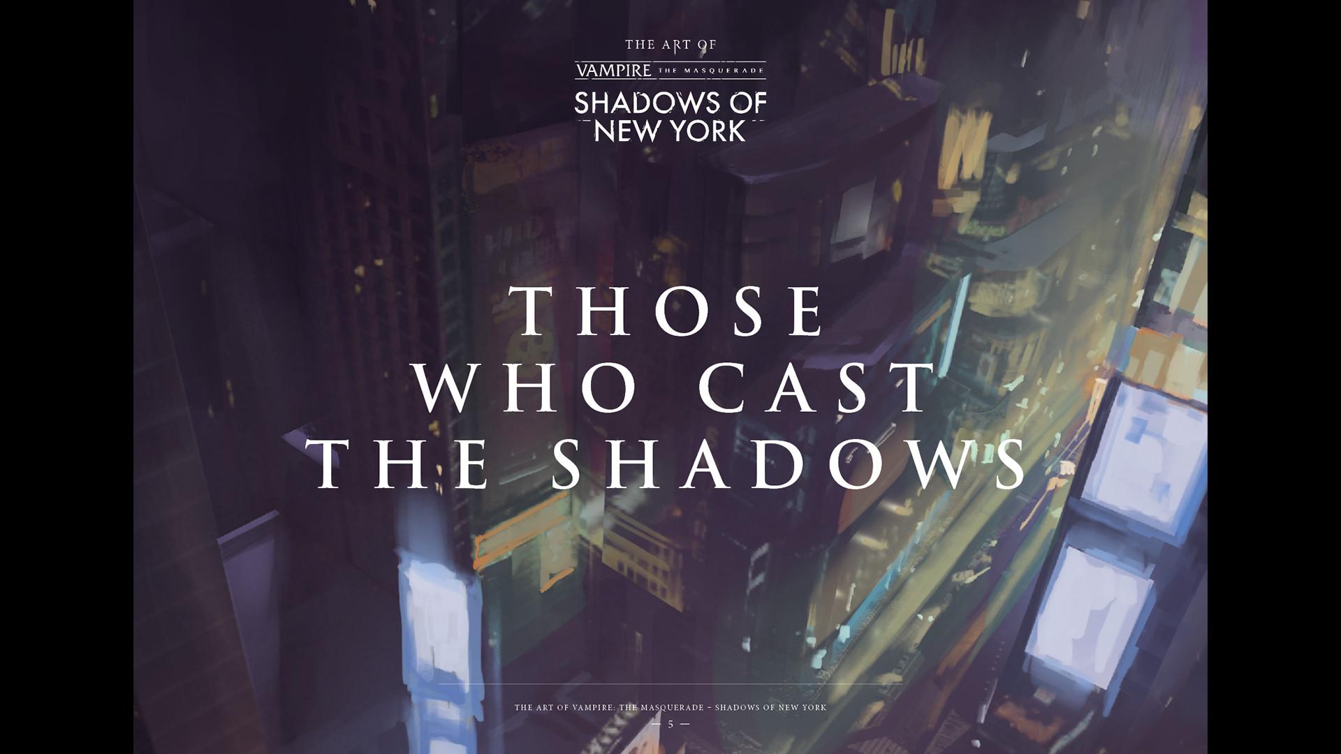 Vampire: The Masquerade - Shadows of New York Artbook screenshot 6