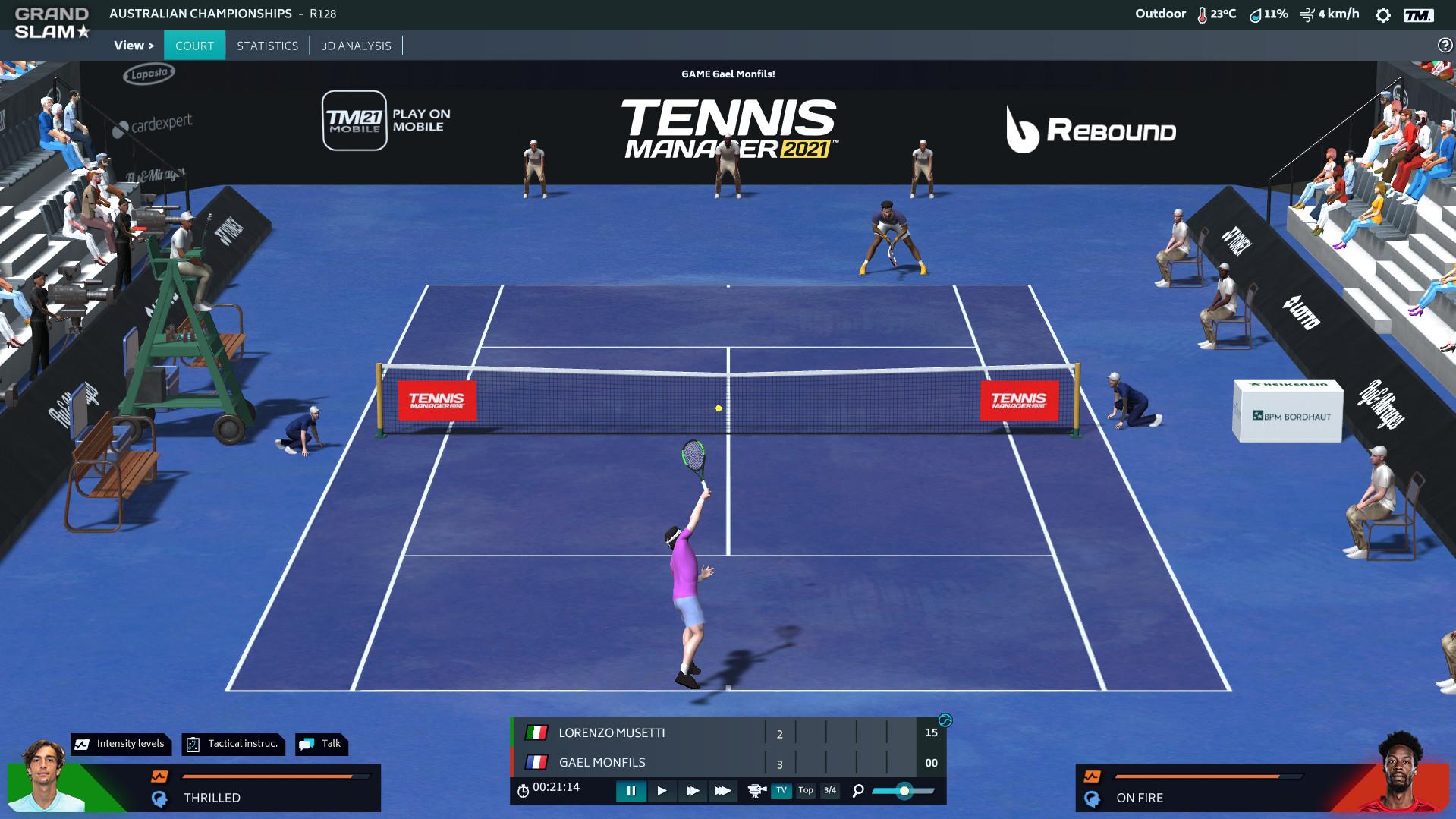 Tennis Manager 2021 screenshot 1