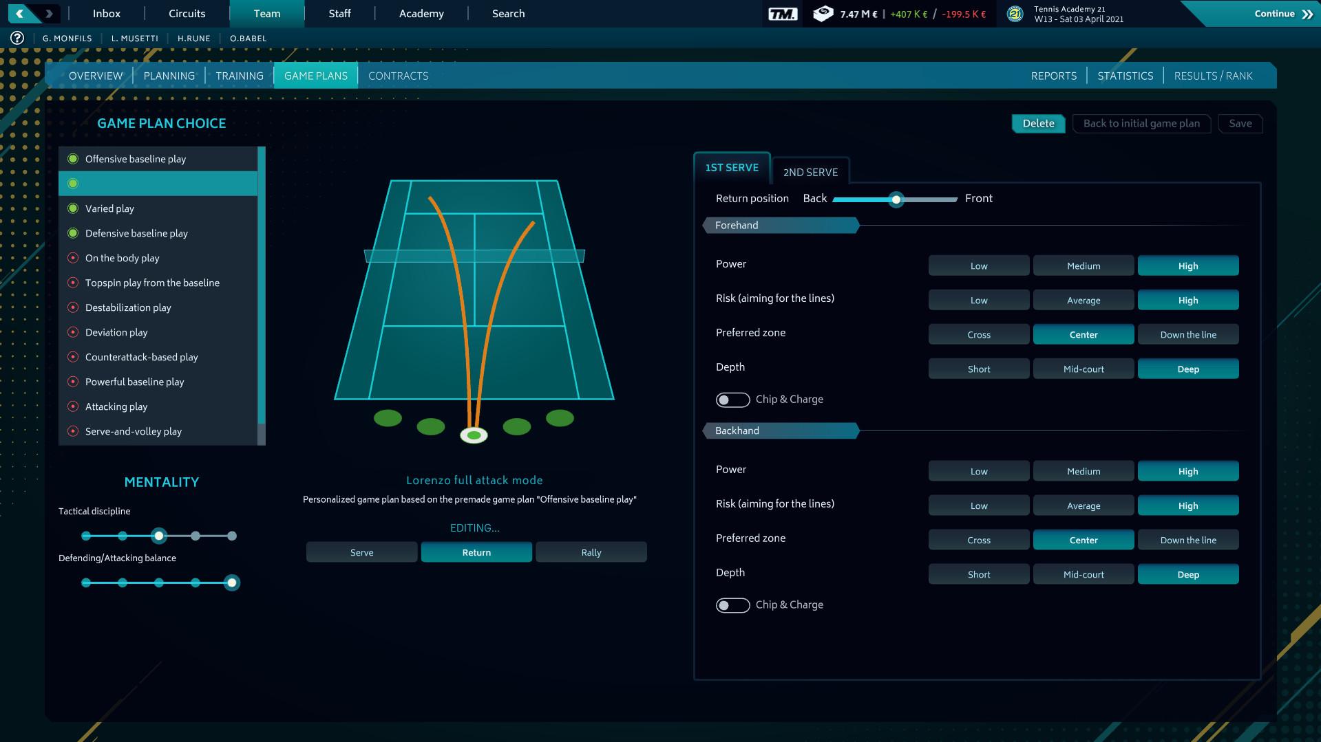 Tennis Manager 2021 screenshot 2