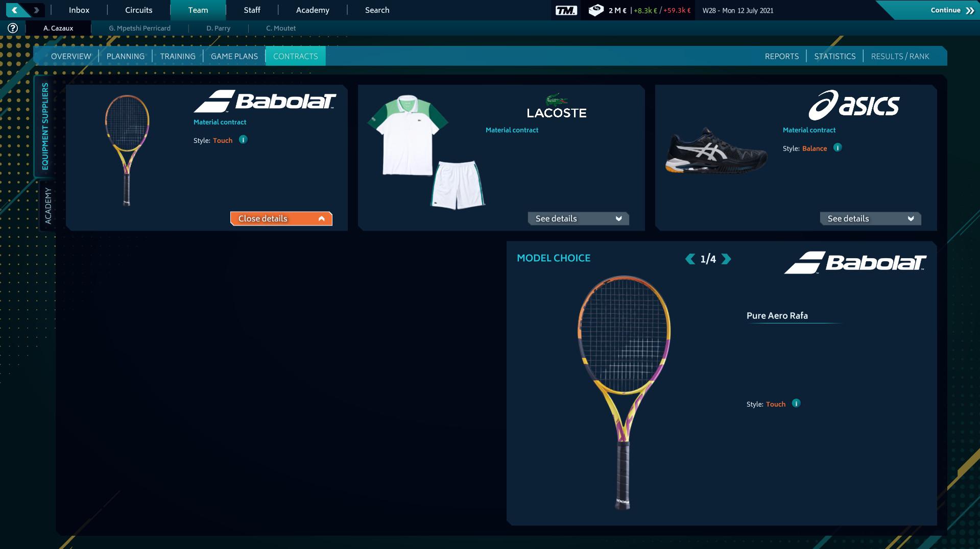 Tennis Manager 2021 screenshot 3