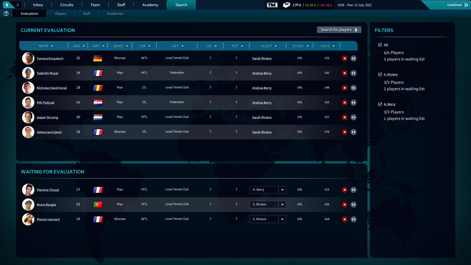 Tennis Manager 2021 screenshot 4