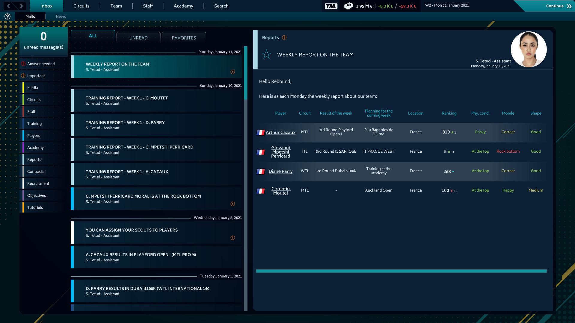Tennis Manager 2021 screenshot 6