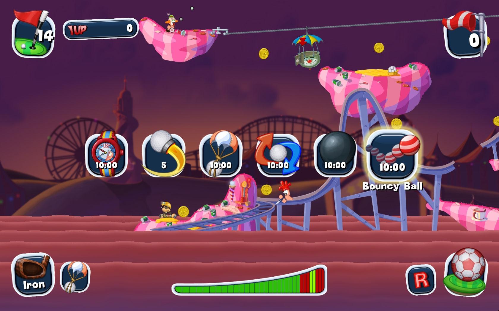 Worms Crazy Golf screenshot 0