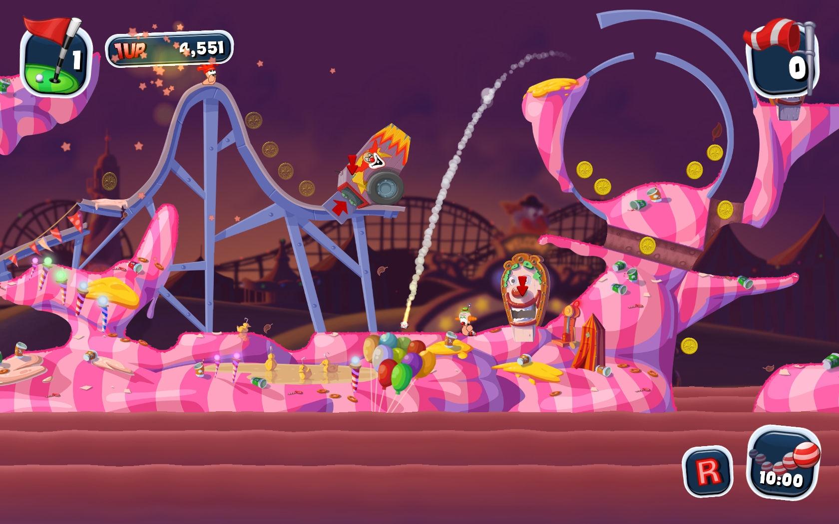 Worms Crazy Golf screenshot 3