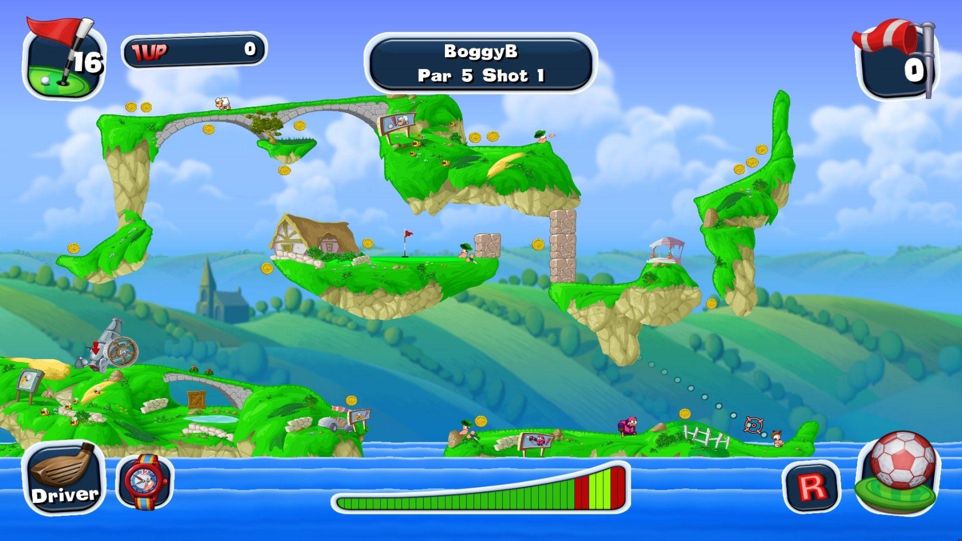 Worms Crazy Golf screenshot 4