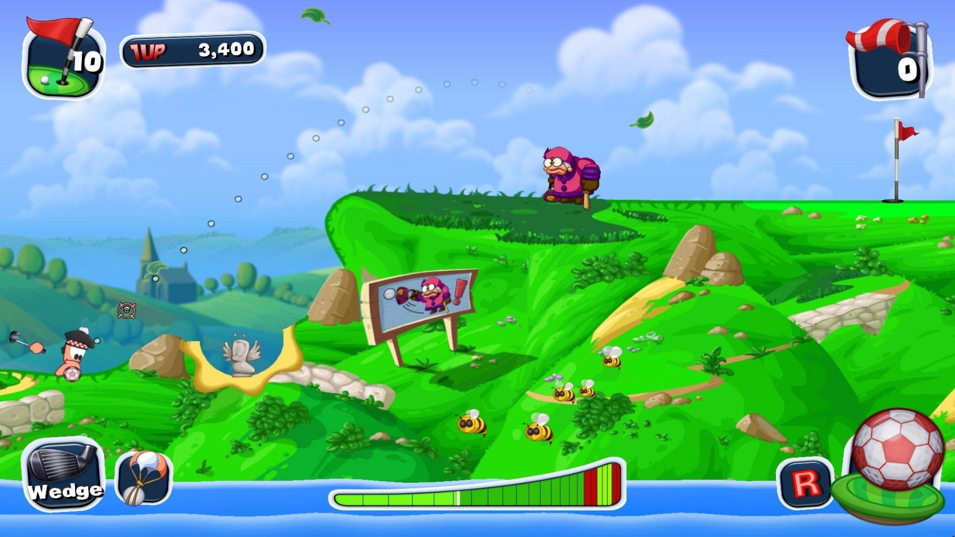 Worms Crazy Golf screenshot 8