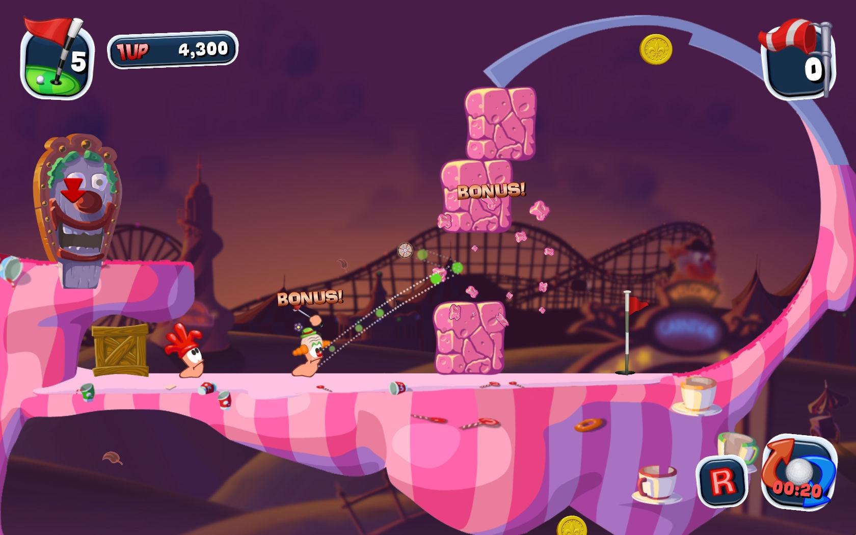 Worms Crazy Golf screenshot 9