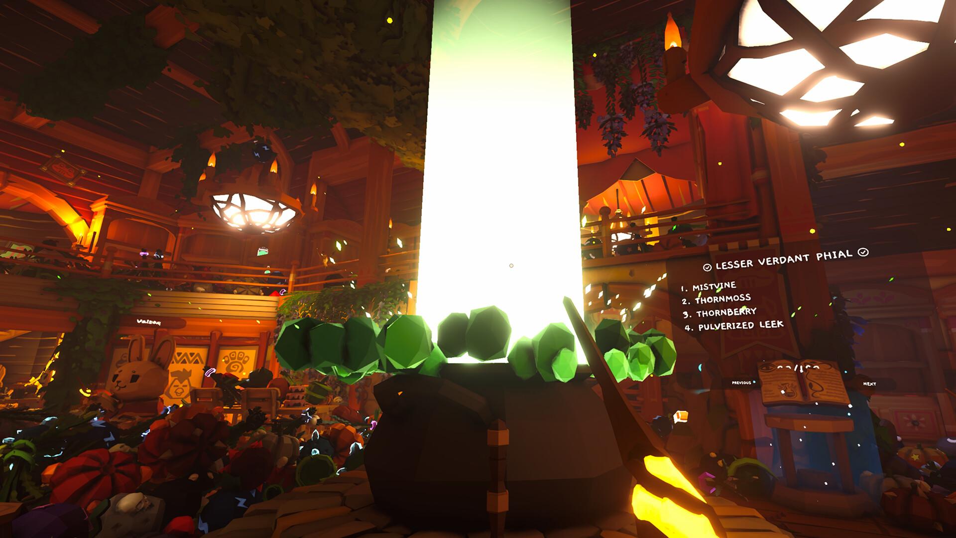 Cauldron Chaos: Brew Potions & Tidy Up screenshot 1