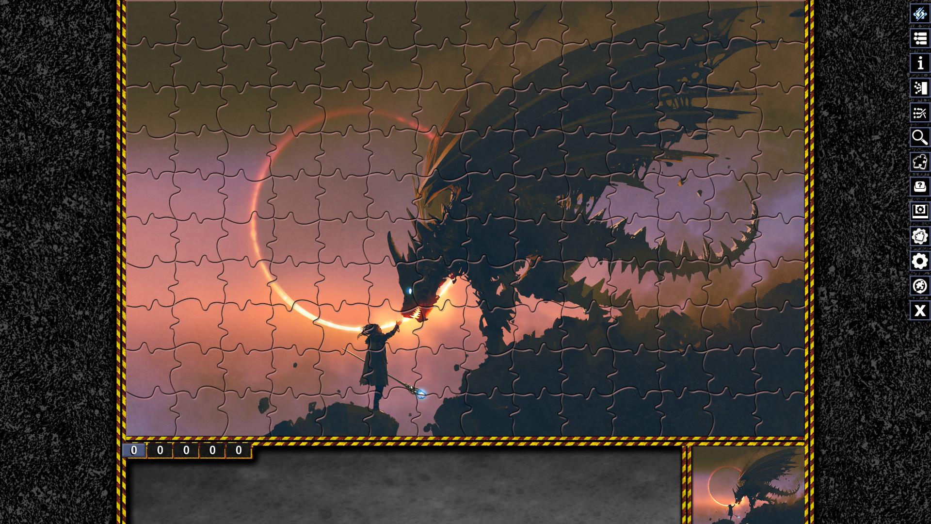 Pixel Puzzles Illustrations & Anime - Jigsaw Pack: Dragons image