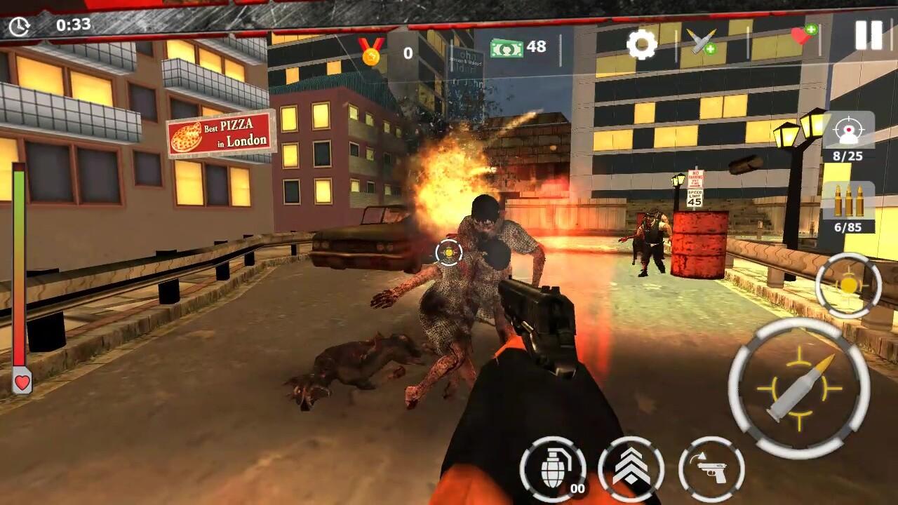 Zombie Survivor: Undead City Attack screenshot 2