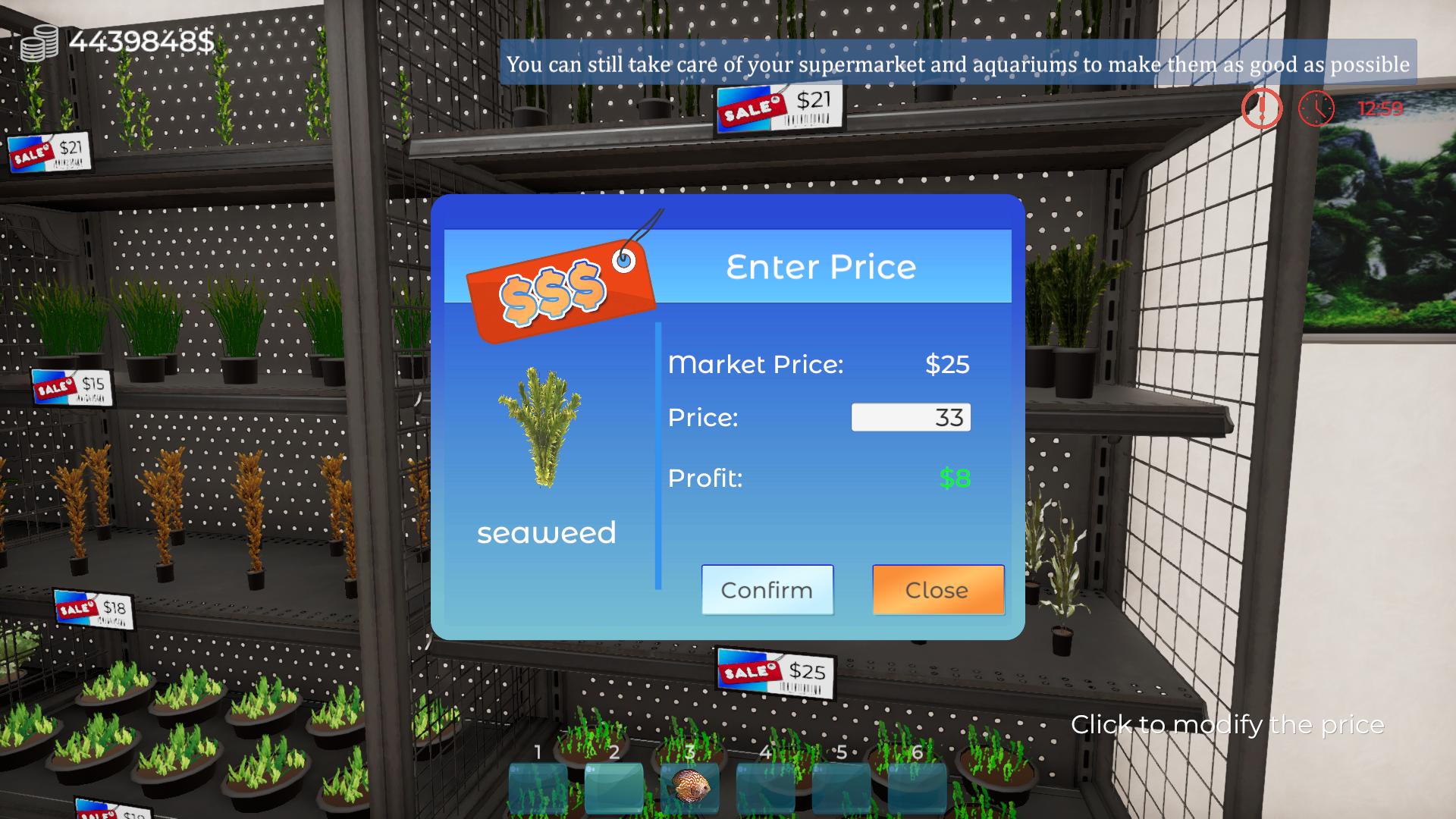 Aquatic Store Simulator screenshot 19