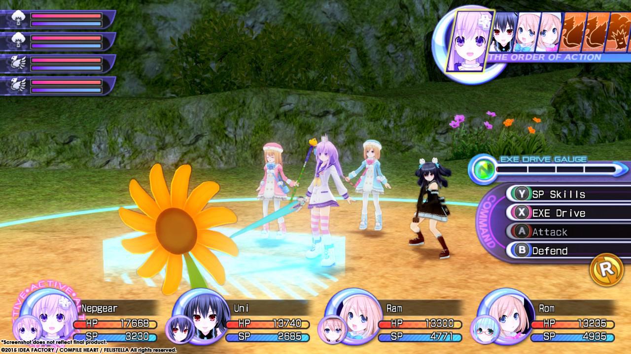 Hyperdimension Neptunia Re;Birth2: Sisters Generation screenshot 1