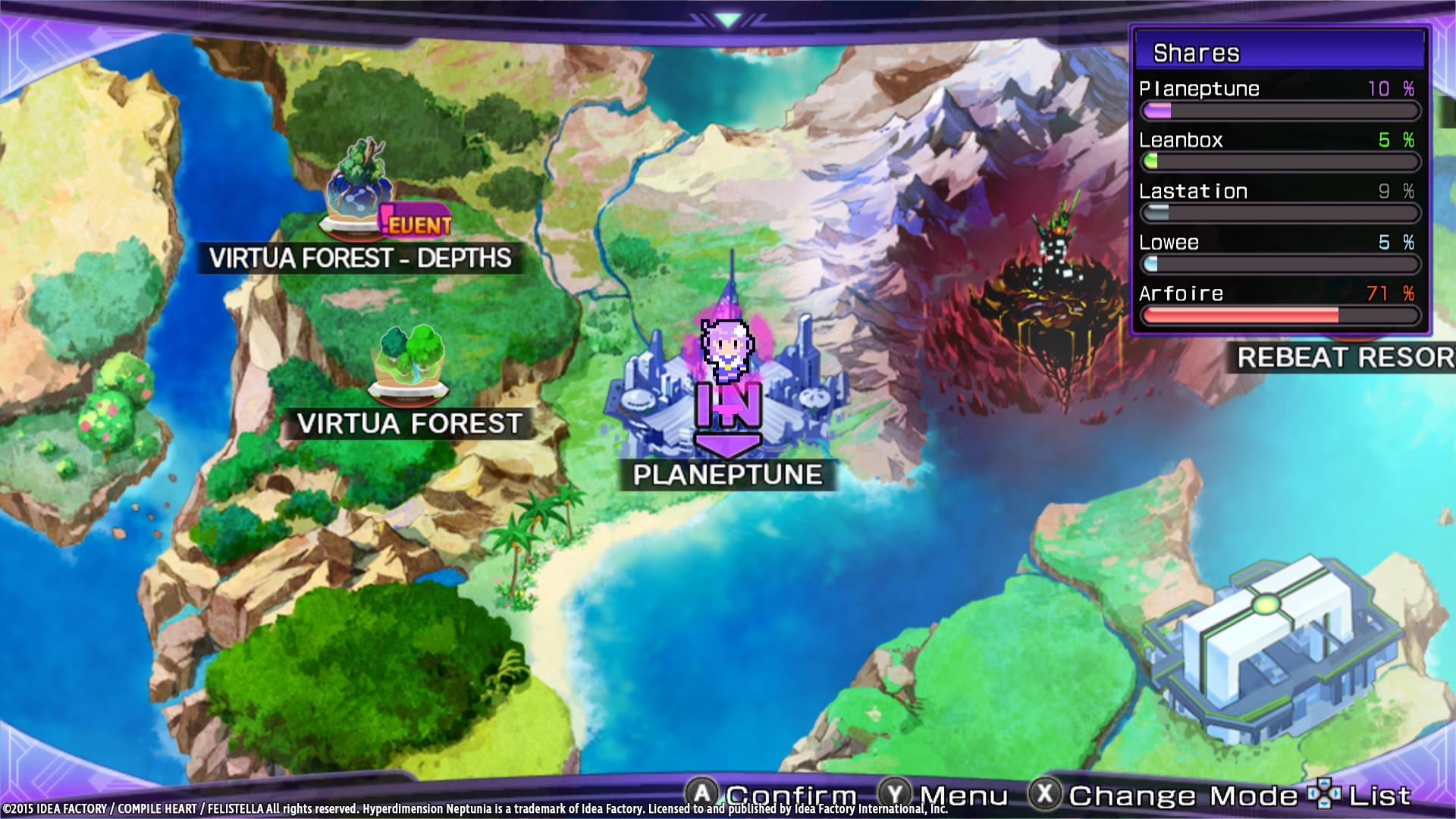 Hyperdimension Neptunia Re;Birth2: Sisters Generation screenshot 18