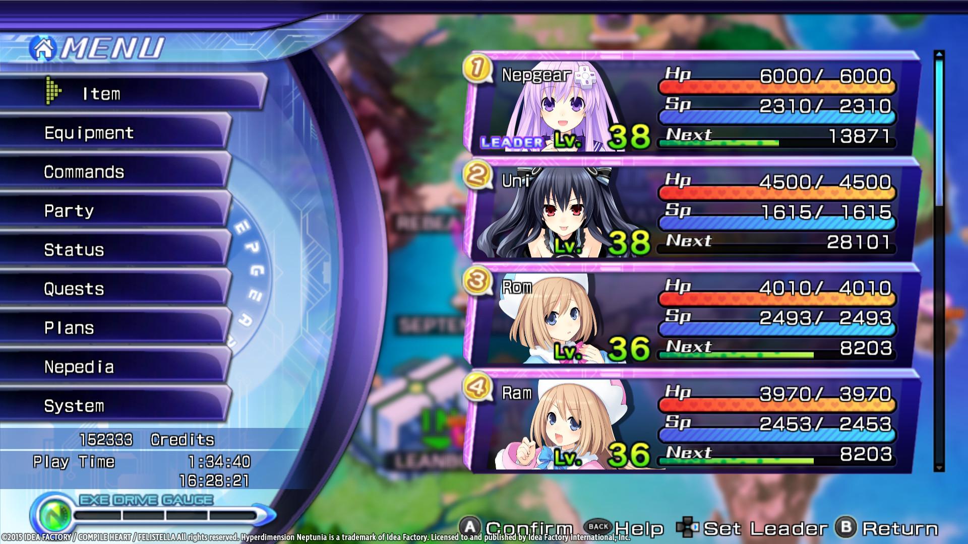 Hyperdimension Neptunia Re;Birth2: Sisters Generation screenshot 25